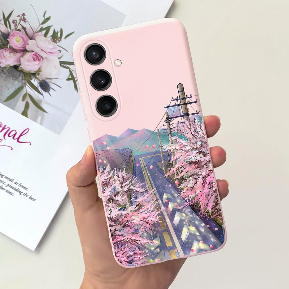 Для Samsung Galaxy S24 5G Чехол S24 Plus Новый Модный Мультяшный Чехол Мягкий Силиконовый Чехол для Телефона Для Samsung S24 Ultra S 24 S24+ Корпус