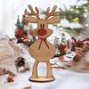 Декор в виде северного оленя, Рождественское украшение для центра стола, Элегантное рождественское украшение в виде северного оленя для рождественского ужина, Домашний декор для стола