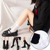 Solid Color JK Breathable Sexy Opaque Women Long Socks Over Knee Socks Thigh High Stockings
