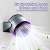 Multifunctional Desktop Electric Fan 4000mAh USB Rechargeable 180 ° Rotating Wall Mounted Air Circulator Quiet Wall Ceiling Fan
