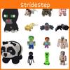 Adorable Minecraft Plush Toys Featuring Soft Creeper Enderman And Wolf Characters