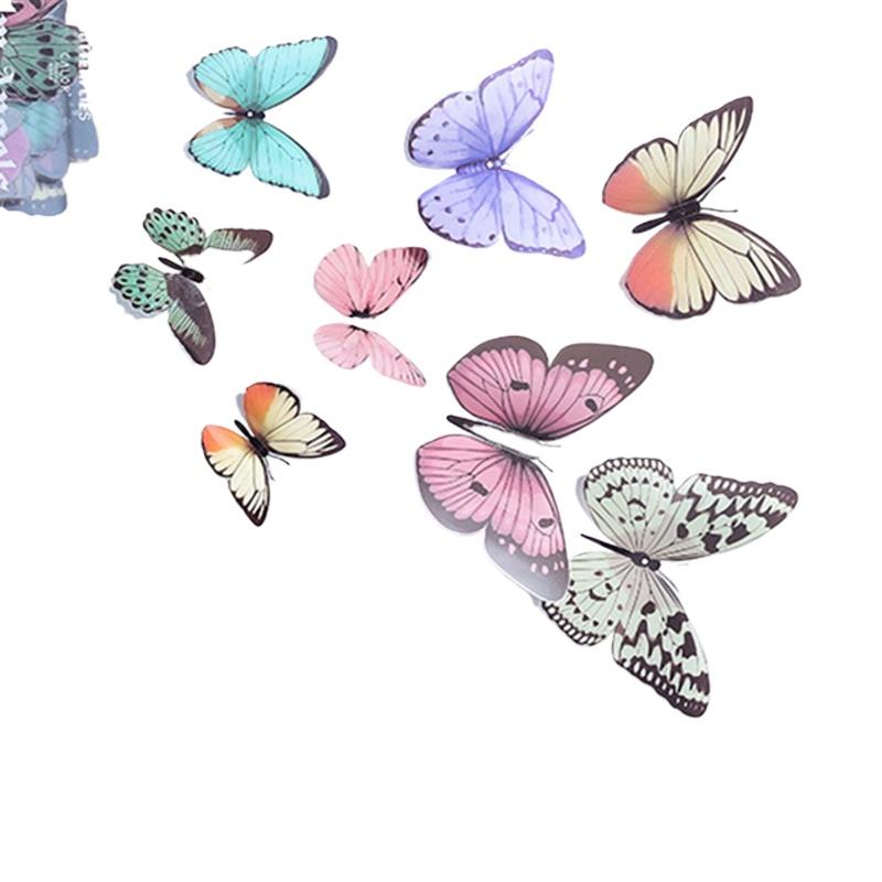 32pcs/set Photo Background Photography Props Colorful Butterfly Accessories Black and White Butterfly Creative 2 Colors