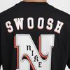 Nike T Shirts Men's Black Crew Neck Moderate Straight Fit FZ5386-010