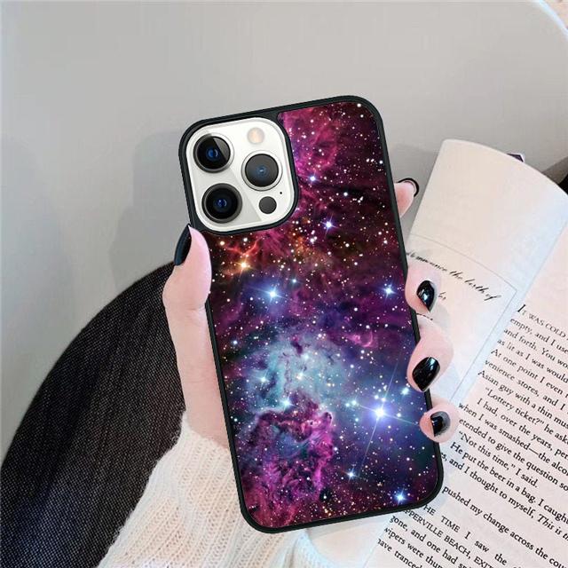 Чехол для телефона 'Космическое пространство' Для iPhone 17 Air 15 16 14 13 12 Pro Max 11 Pro Max Plus Coque Shell