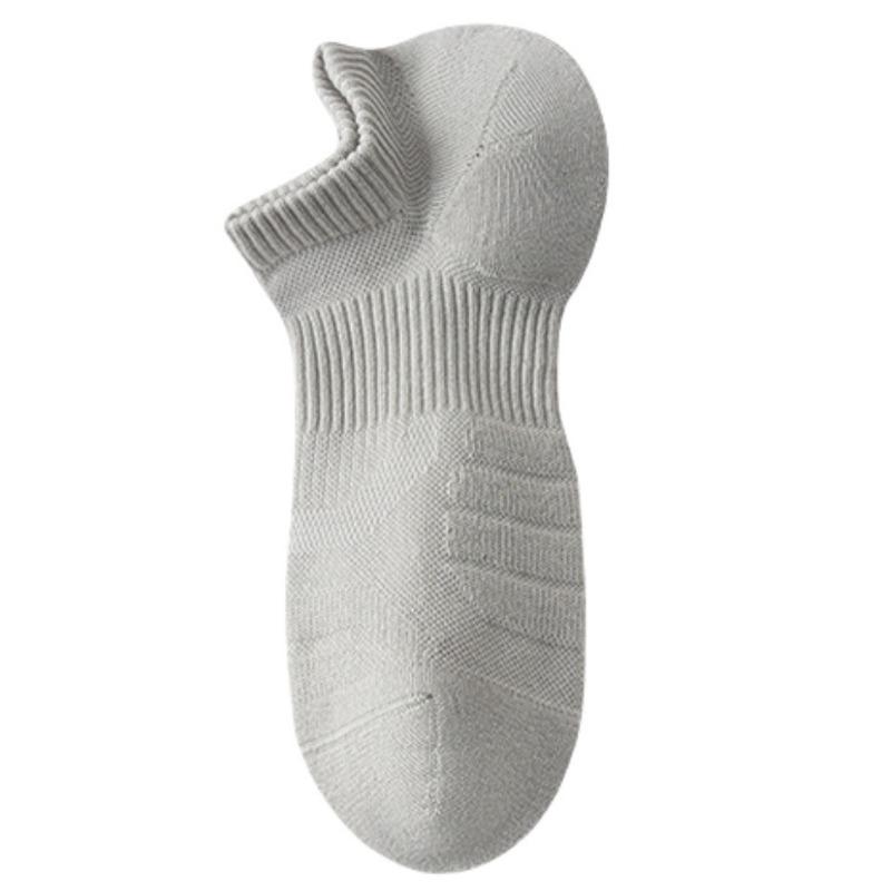 Short Socks for Men's Summer Sports, Loop Boat Socks, Anti-odor and Anti-pilling, Boneless Socks, Mesh, Breathable and Sweat-absorbing Running Socks