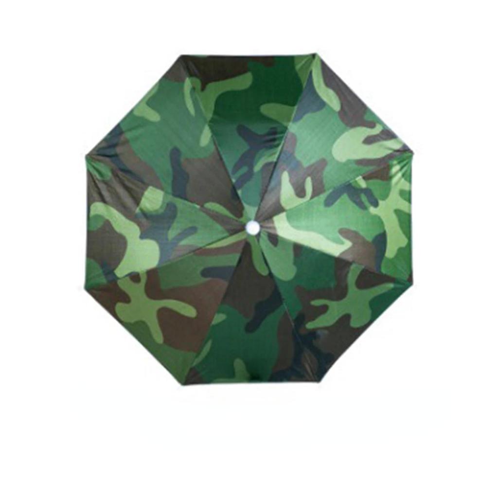 Портативный дождевик-зонт, складной уличный козырек от солнца, водостойкий головной убор для кемпинга и рыбалки, пляжные шапки