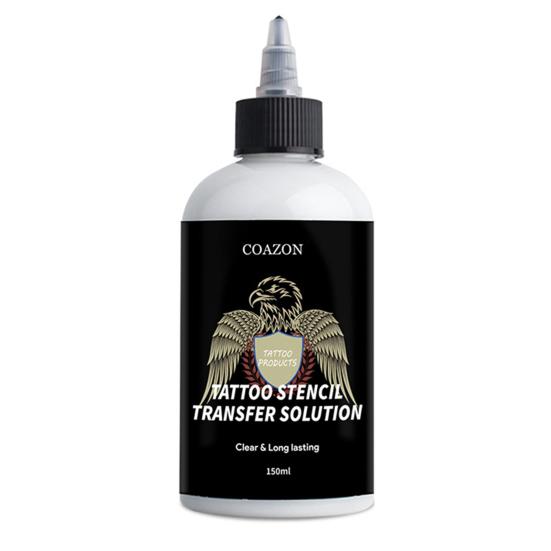 Yousheng 150 мл Гель для переноса татуировки Долговечная четкость Быстросохнущая Мягкая формула Натуральный ингредиент Безопасный в использовании Прозрачный раствор для переноса тату-трафарета