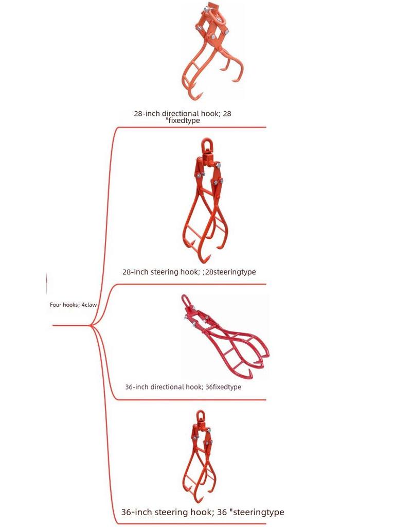 Многофункциональный подъемный захват и крюк для древесины для погрузки и разгрузки
