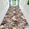 3D Corridor Carpet Minimalist Home Living Room Hallway Carpet Spliced Long Corridor Floor Mats