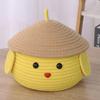 Cartoon Sorting Storage Basket Handmade Organizing Basket Desktop Storage Box  Coffee Table