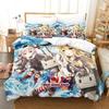 Комплект постельного белья Kantai Collection Односпальный Полуторный Двуспальный Кинг-сайз Комплект для кровати Взрослый Детский Спальня Комплекты пододеяльников Аниме постельное белье Кровать