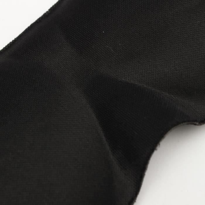 JW11281-3D Bandeau Masque Sommeil Cache Nuit Yeux Anti Lumière Fatigue Relaxation Repos Noir