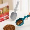 2Pcs Multifunction Pet Food Shovel Handheld Dog Feeder Shovel Cat Food Scooper  Pet Food Feeding