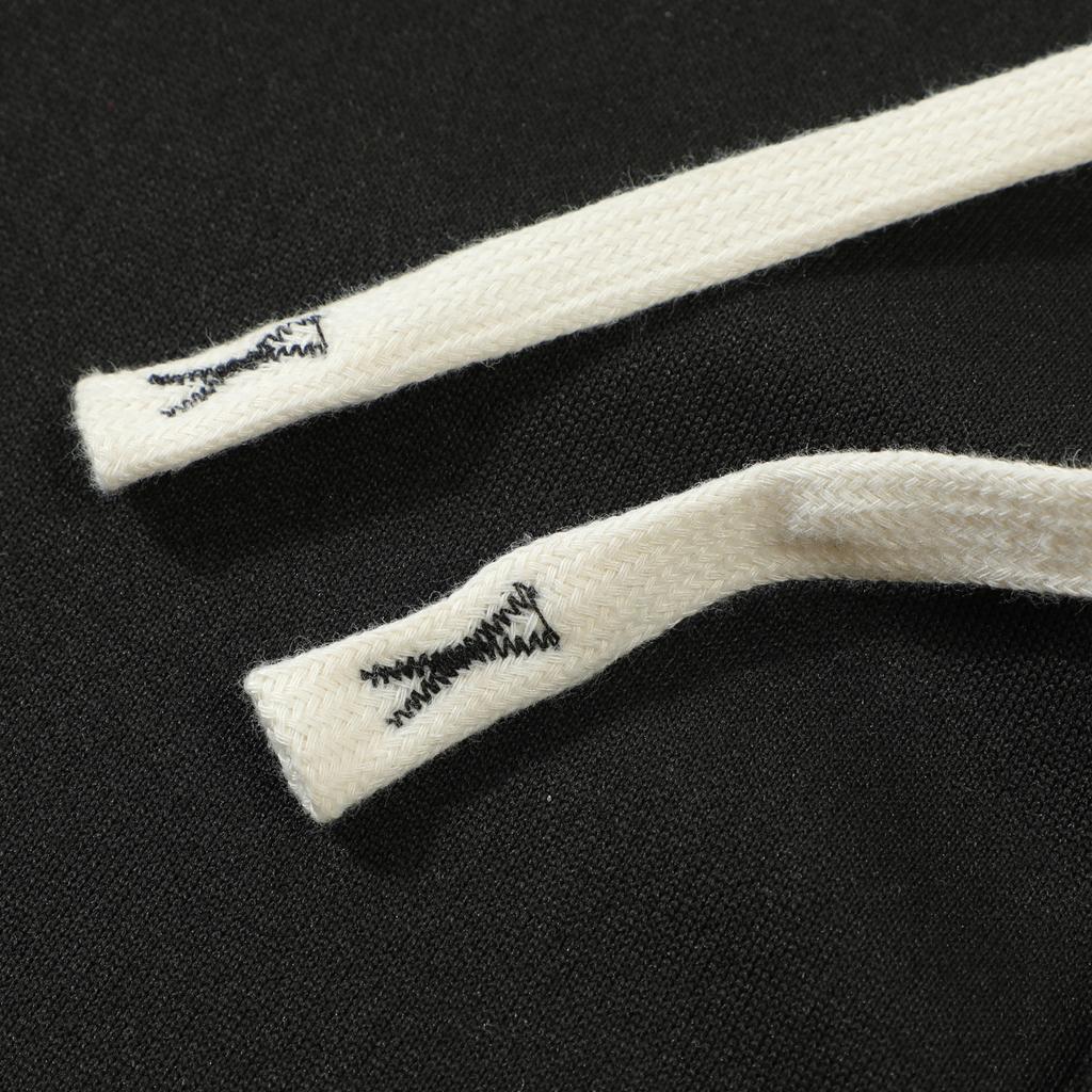 Черные толстовки больших размеров для мужчин и женщин 2025 года на осень и зиму, парные толстовки