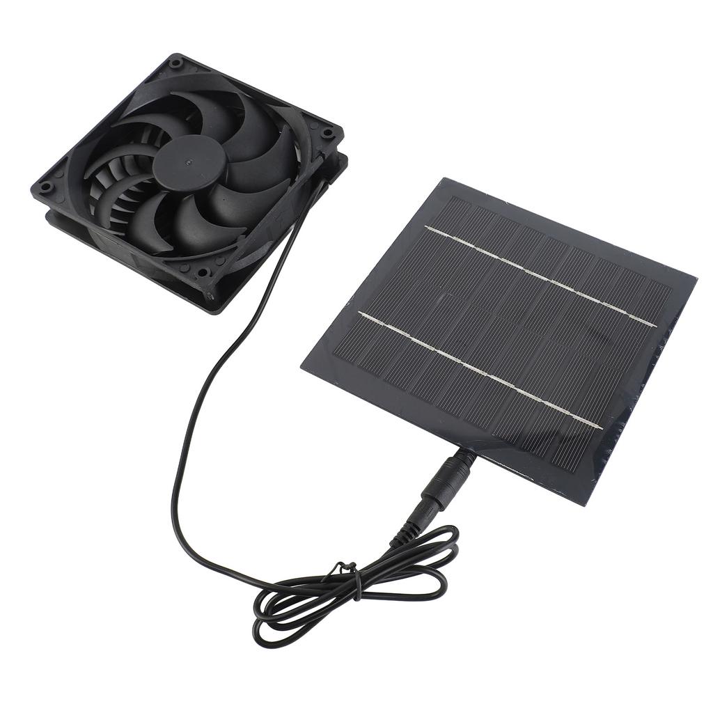 Комплект вентилятора для солнечной панели, вытяжка для курятника, товары для дома и улицы, 5 Вт, 6 В, водонепроницаемость IP65