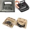 ABS Car Rear Trunk Mat Floor Carpet Handle Trim For BMW X5 E70 08-13 Black Beige