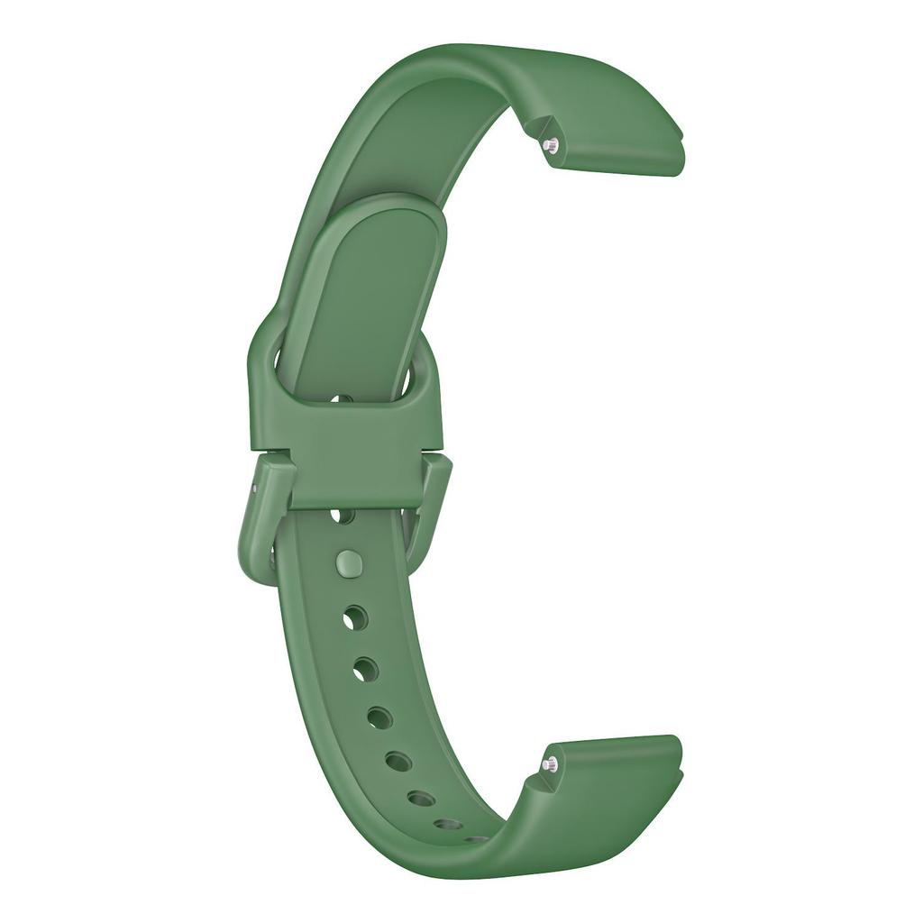 12-мм силиконовый ремешок для часов с формой солнца и обратной застежкой, совместимый с Xiaomi/Huawei/Honor — Безопасен для кожи, удобный, надежная фиксация.