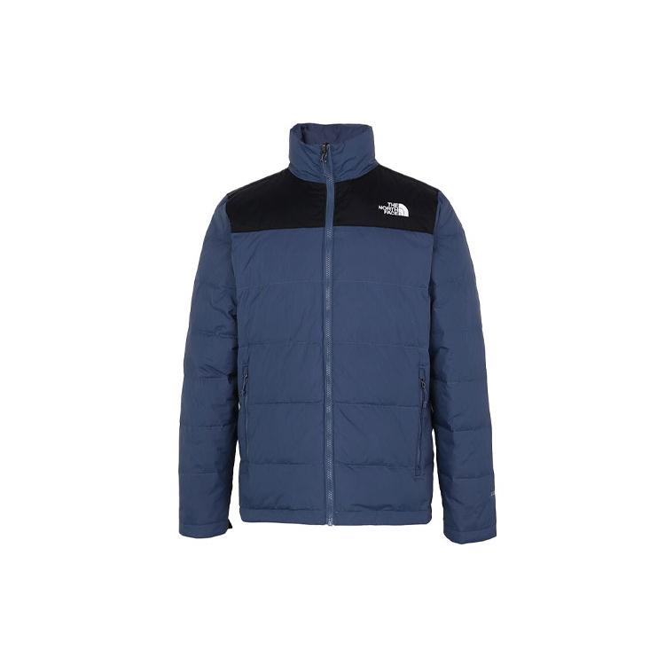 THE NORTH FACE Waterproof And Windproof To Keep Warm Windbreaker Jacket Men's Dark Blue NF0A7WAY-6U8
