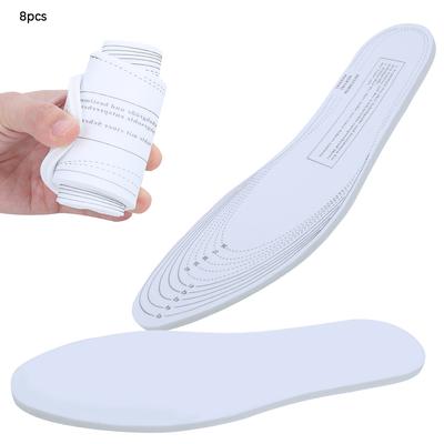 8шт губка для ног амортизация удобная теплая дышащая стелька свободная резка