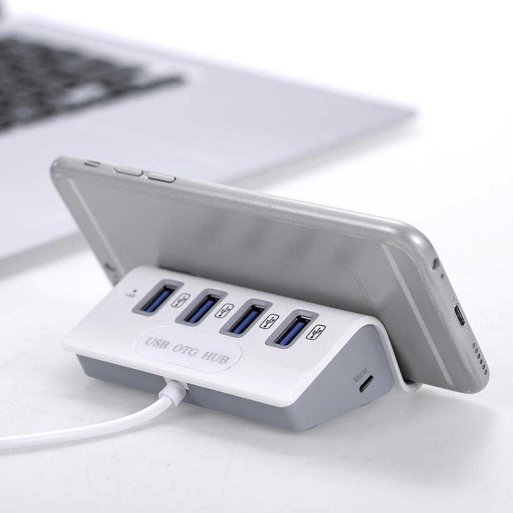 USB OTG HUB 4 in 1  Hub  USB3.0 Multi Spliter for PC Laptop