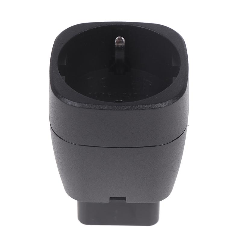 Евро-C14 3-контактный адаптер для вилки 10A 250V Eu Germany to IEC60320 Male Conversion Converter Adapter для шкафа PDU UPS