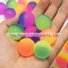 25 мм двухцветный радужный матовый эластичный мяч для детей
