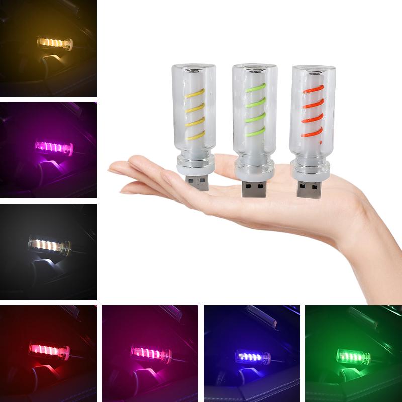 USB Светодиодная Лампа с Нитью Накаливания, Сенсорное Диммирование, 5В, Ретро Светодиодная Лампа Эдисона, Ночник, Для Кемпинга, Декоративное Ретро Светодиодное Освещение