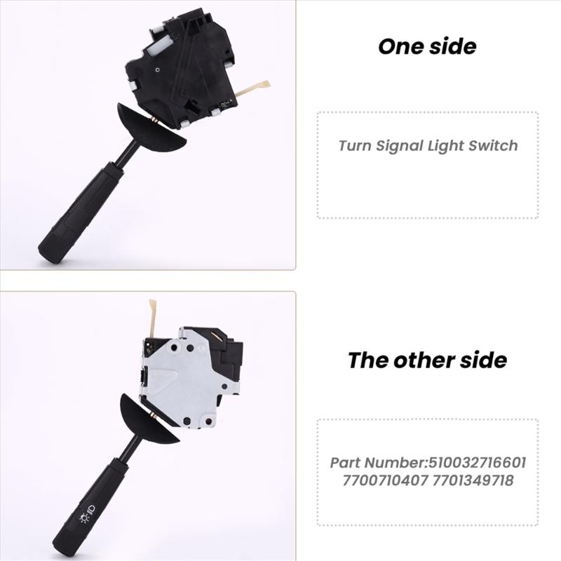 Car Turn Signal Light Switch for Comut 7702127546 7701349718 510032716601 7700710407 Turn Signal Switch Assembly