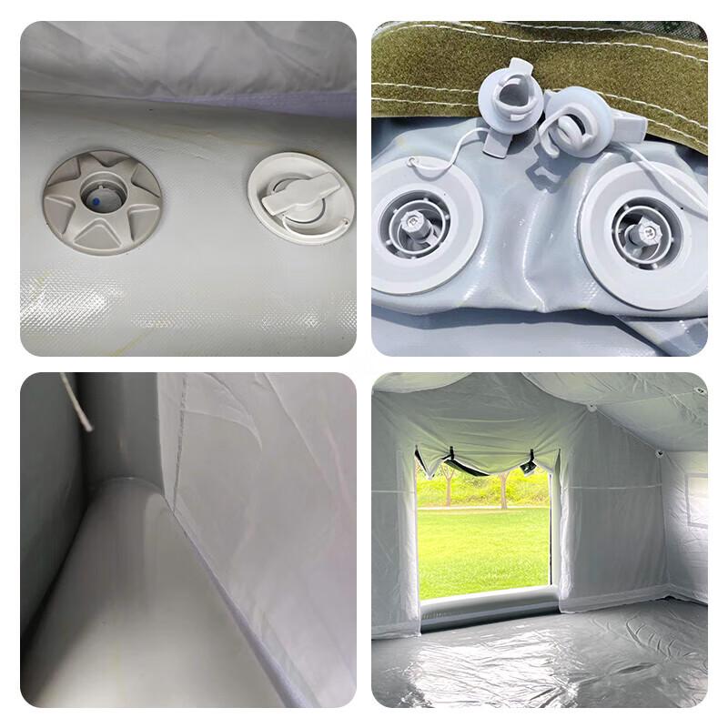 Liluofeng Outdoor Inflatable Double-Layer Camping Tent