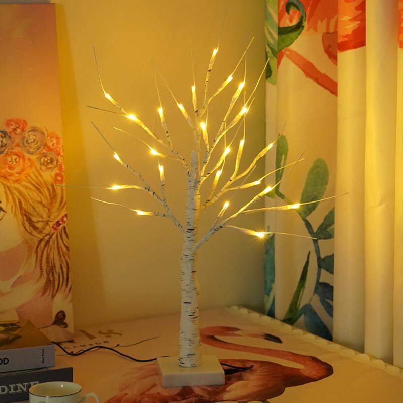 Hot Selling LED Christmas Lights, Birch Tree Lights, Easter Egg Tree Lights, Halloween Simulation Tree Room Decoration