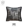 Homlly Noir Monochrome Decorative Pillow Cushion Cover (x2pcs)