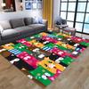 Nordic Art, Colorful, Living Room Printed Carpet, Bedroom Sofa Carpet Floor Mat