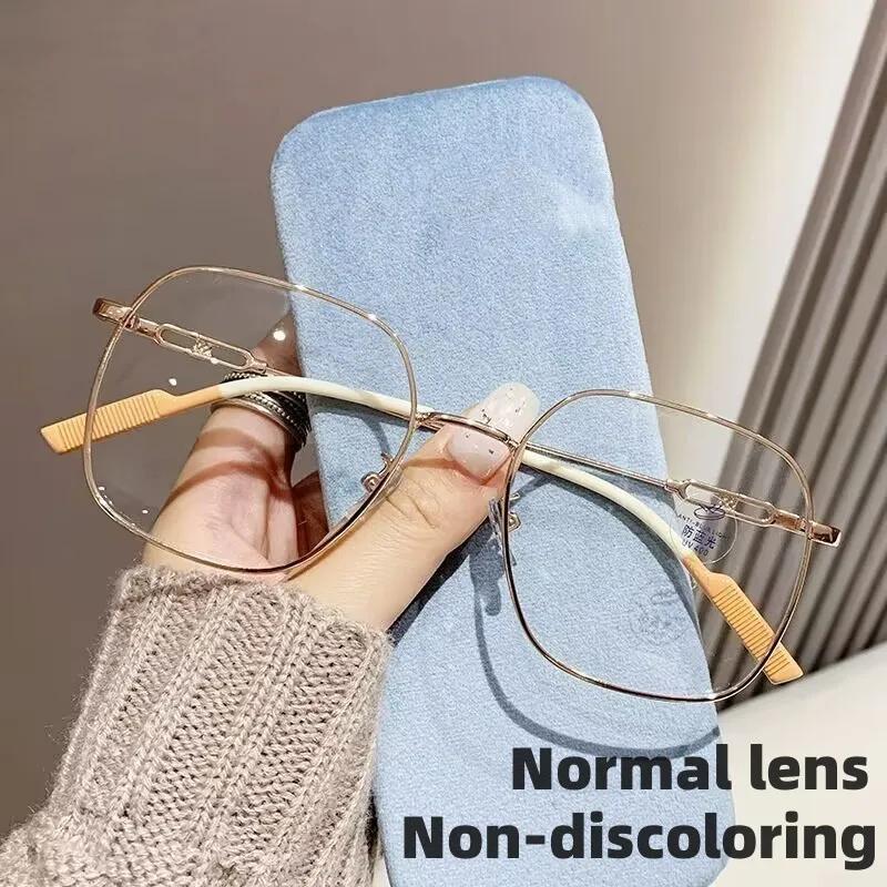 Роскошные фотохромные солнцезащитные очки для зрения минус Женские очки для защиты от синего света для близорукости Винтажные очки с диоптриями, меняющие цвет
