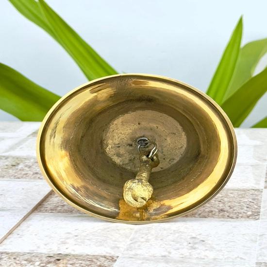 27,94 см Латунный ручной колокольчик Настольный колокольчик Школьный колокольчик Подарок для нее Офисный колокольчик Рождественский подарок Домашний декор