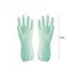 Новая водонепроницаемая резиновая перчатка с эластичным ремешком 31 см Перчатка для мытья посуды Чистящий инструмент Кухонная латексная перчатка Бытовая