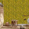 Yellow Leather Wallpaper Yellow, Olive and Lime for Living Room and Bedroom 50x1000