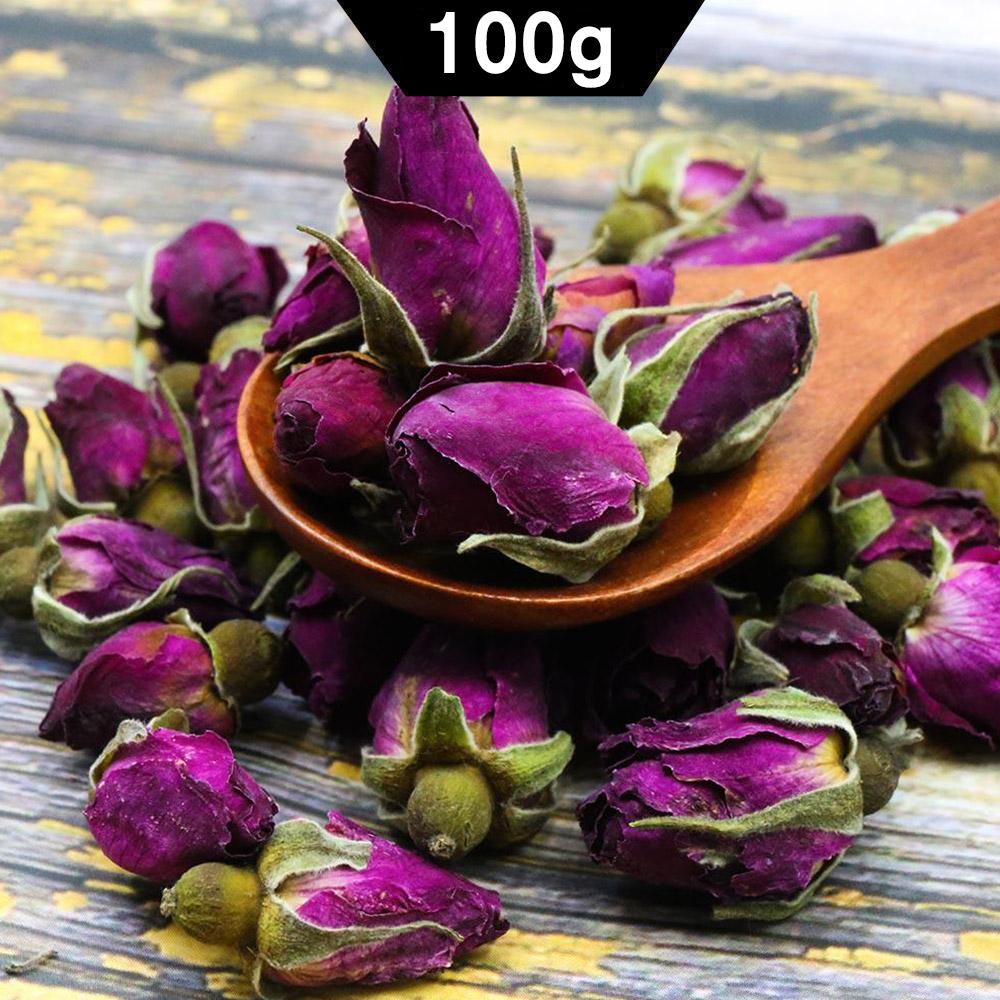 Цветочный чай сушёные розовые бутоны