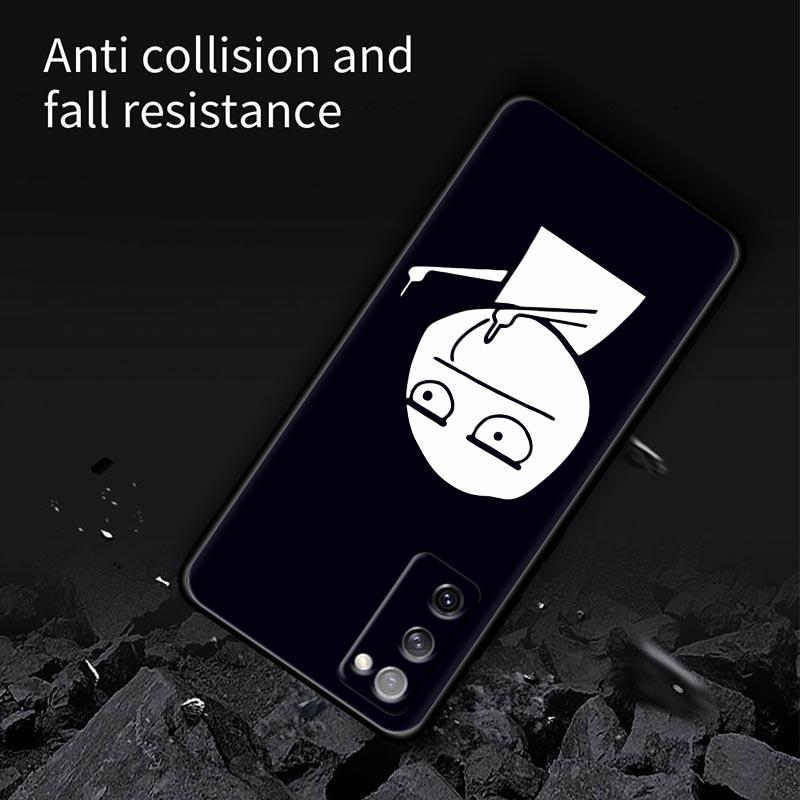 Смешной чехол из силикона со средним пальцем для Samsung Galaxy S23 Ultra S24 5G S21 S20 FE Чехол для Galaxy S22 s23 S24 S10 Plus Чехлы