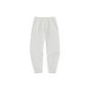 Anta Спортивные брюки Training Series с однотонным логотипом и средней посадкой, прямые, с манжетами, женские брюки ванильно-белого цвета 962357303-2