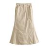 Fashion Style 2024 Spring New Arrival Women's Clothing Easiest for Match Gradient Effect Vest High Waist Skirt 5320710