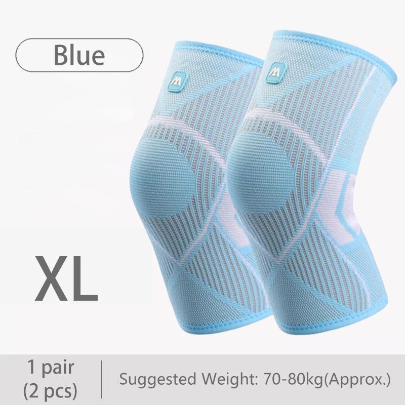 2 шт. Наколенники для женщин для спортзала, бега, спорта, синий, розовый, красивая защитная экипировка, профилактика, смягчение травм колена