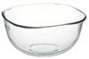 Heat-Resistant Glass Bowl, Square, 23 X 23cm, 3.3L, KBC337