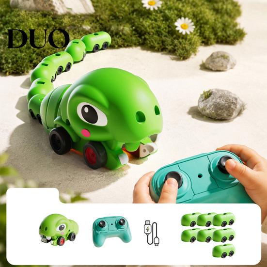 Магнитная игрушка-змея, игровая игрушка на радиоуправлении, электрический пульт дистанционного управления, поедающая сама себя, интерактивная электронная гоночная машина для соревнований родитель-ребенок для мальчиков и девочек