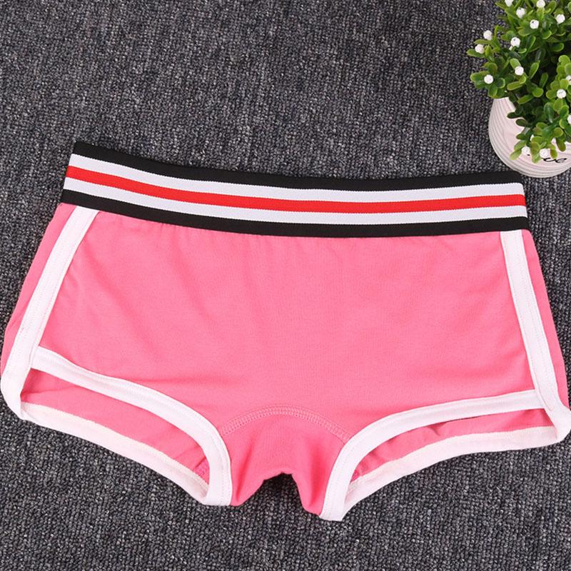 Женское дышащее спортивное нижнее белье, трусы-боксеры, нижнее белье, хлопковые трусики, шорты