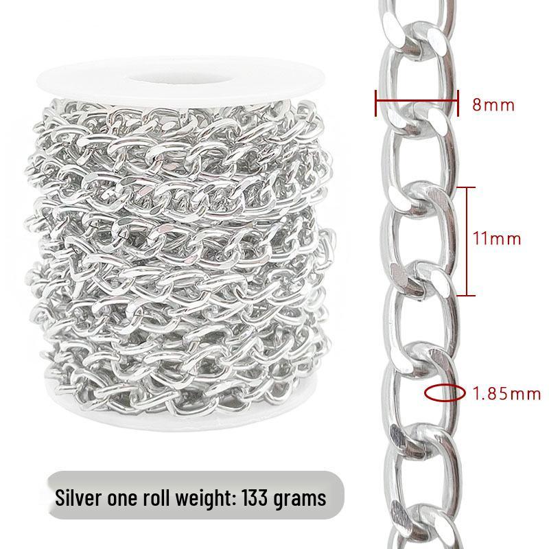 Трансграничное DIY ожерелье ручной работы: Полуфабрикаты из металла и алюминия, цепочки, ювелирная фурнитура