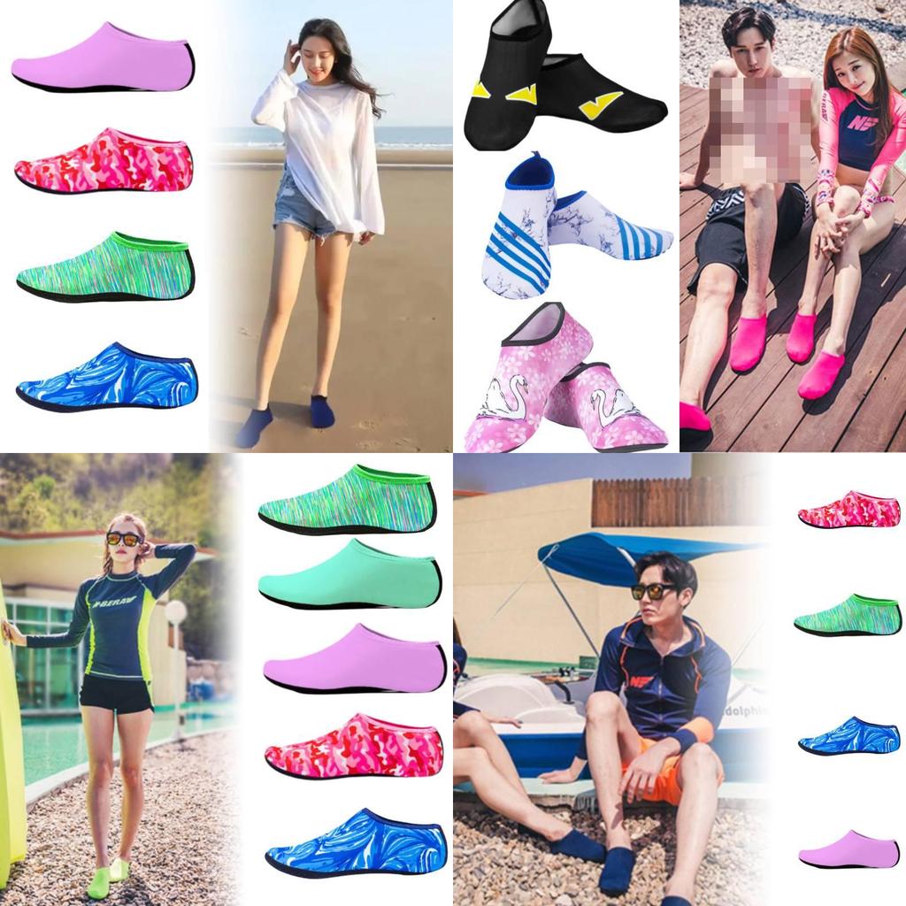 Colorful Non-slip Snorkeling Socks Comfortable Swimming Footwear For Aquatic Adventures