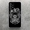 Мягкий чехол с принтом хэви-метал рок-группы Slayer для телефонов Samsung A52 A50S A51 A42 A23 A22 A12 A41 A31 A21S A40 A30S A20E A10