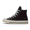 Chuck 70 High Вышитые Губы Черный/Университетский Красный/Белый Унисекс A01600C