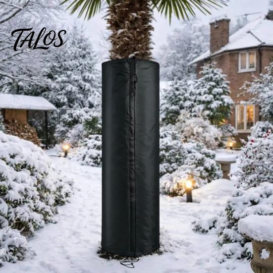 Palm Tree Protection Protector, Aluminum Foil Wrap, Trunk Guard with Oxford Cloth Wrap Drawstrings, Winter Insulation Cover for Outdoor Garden