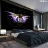 Royal Crest Emblem Custom Name Wall Tapestry Aesthetic Wall Hanging Printed Fabric Blanket Decorative Tapestries For Bedroom Living Room Home Decor